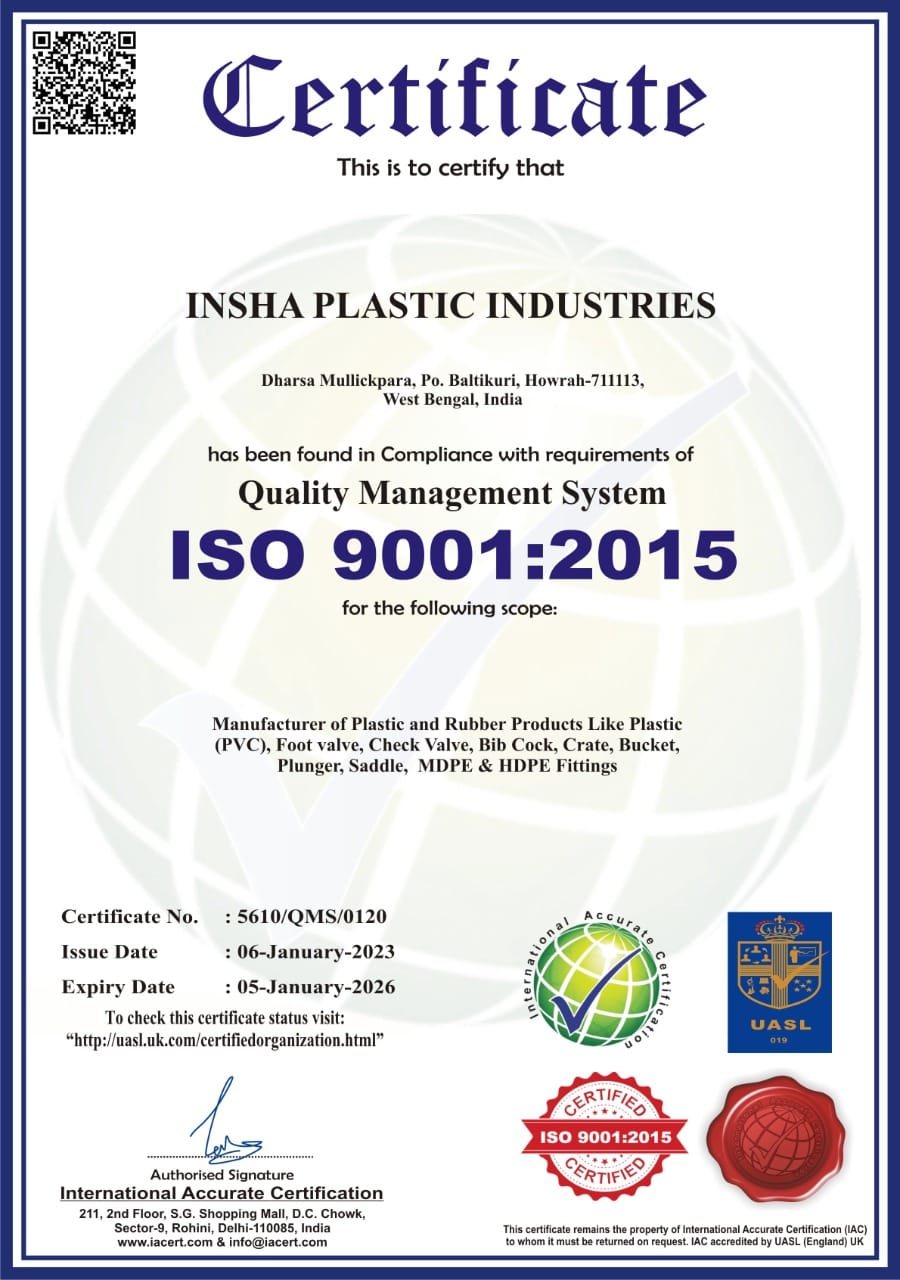ISO 9001:2015 Certificate